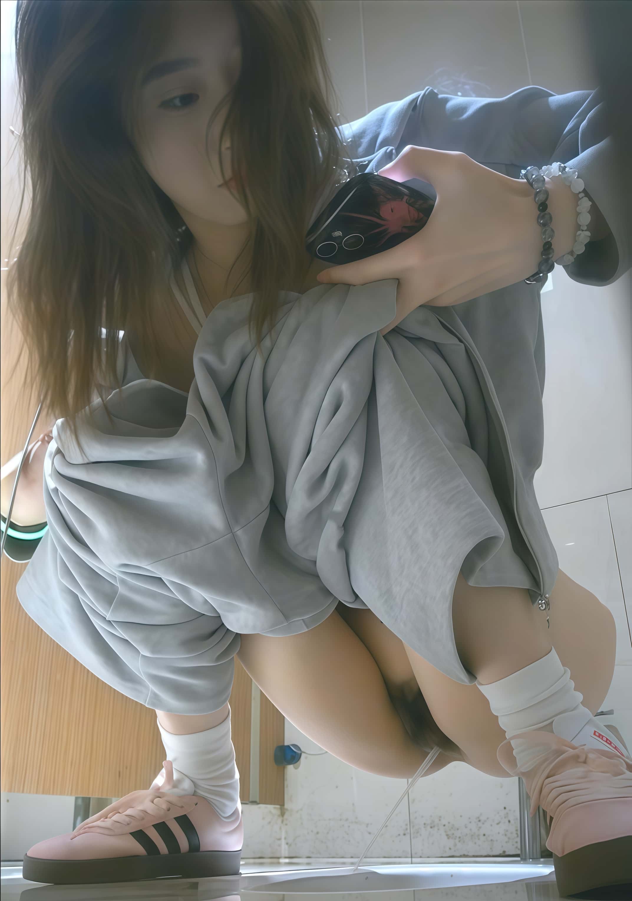 1🈷️☀️新流出❤️超清2K酒吧前景高清偷拍☀️休闲装小辣妹▶低头看自己骚鲍呲尿▶.jpg